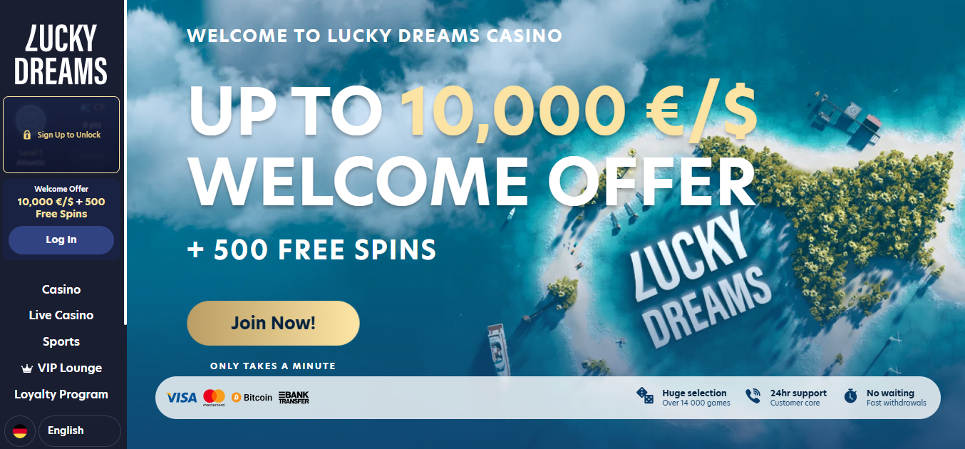 Lucky Dreams – beste neue Online Casinos